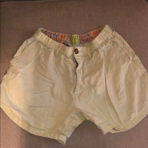 Yellow Chubbies with cool waistband